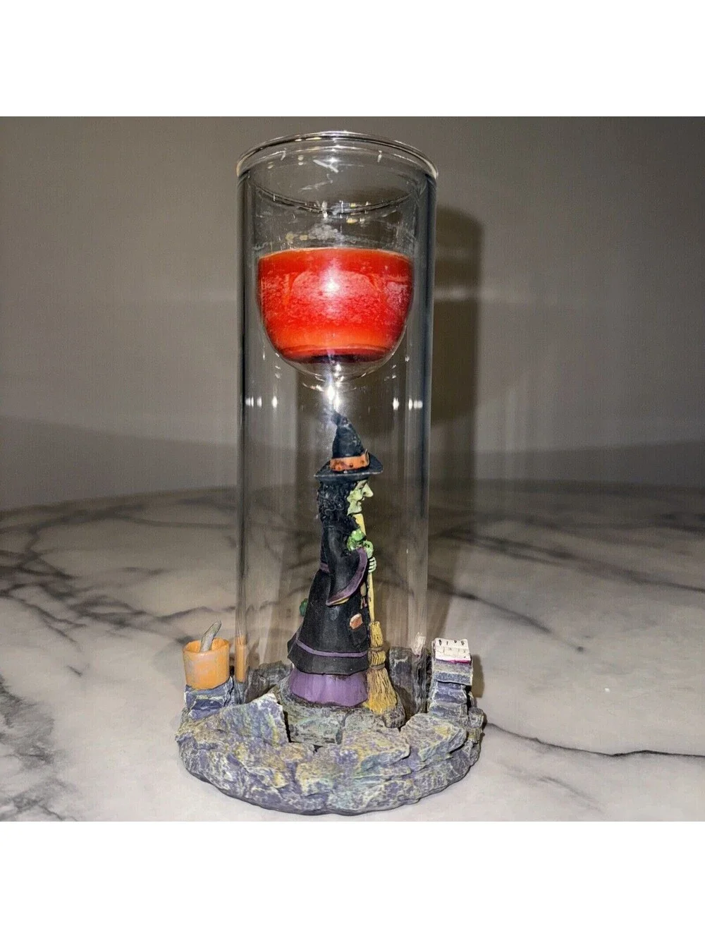Yankee Candle Halloween Witch Votive Candle Holder 7